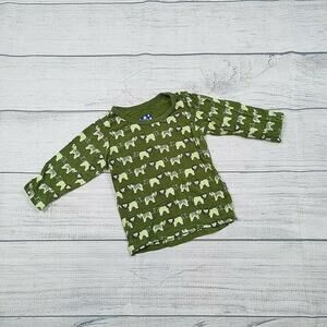 3/6m Kickee Pants Lion/Tiger Graphic Long Sleeve Tee